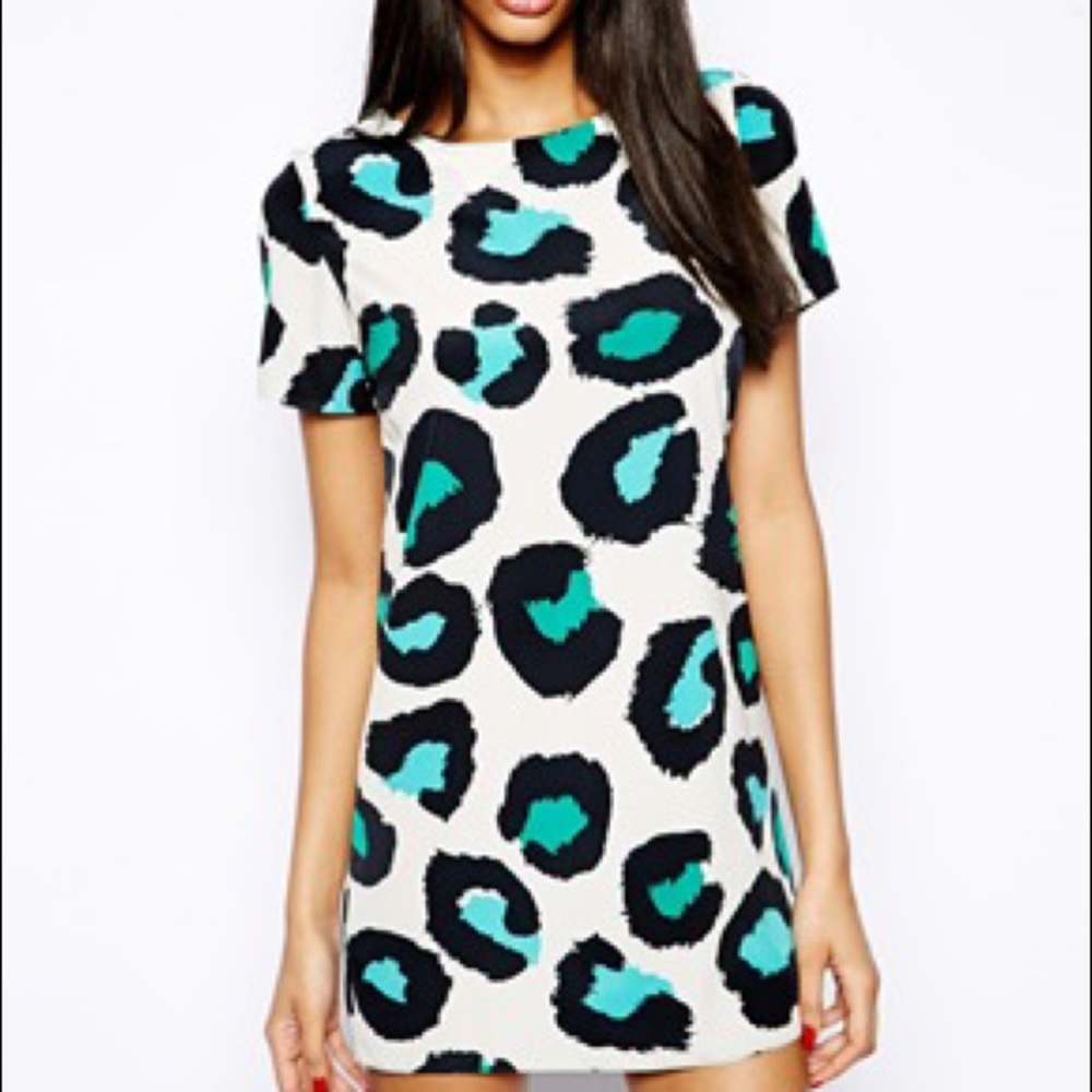 Animal print dress